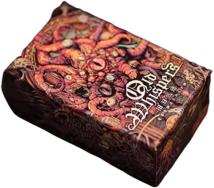 ELYN Cthulhu Series Tarot Card Collection 78 Cards Divination Tool Fate Forecasting Cards Party Fortune-Telling Card Game Playing Cards Board Art Theme Card Storage Book - Image 1